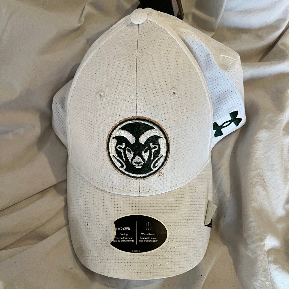 Colorado State hat, CSU, Under Amour sz Md/lg with tags